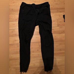 Old Navy Ripped RockStar Skinny Jeans- Mid Rise- Size 10